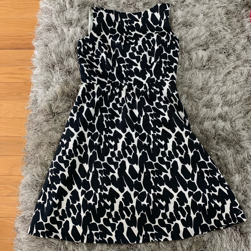 Ann Taylor dress - B&W